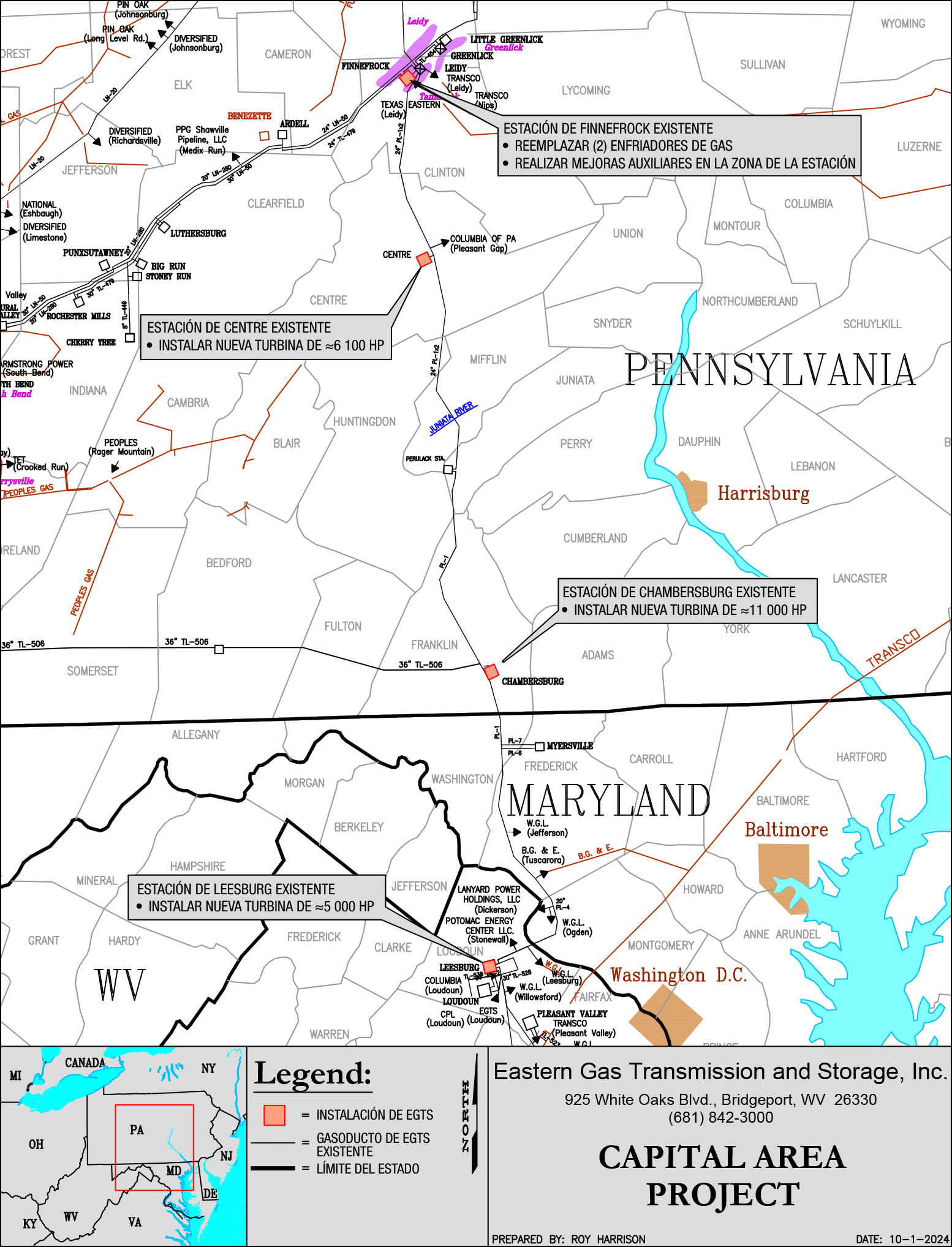 Mapa del proyecto