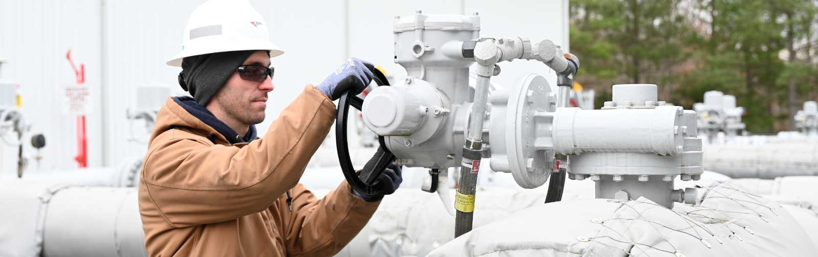 EGTS Employee Turning a Control Wheel